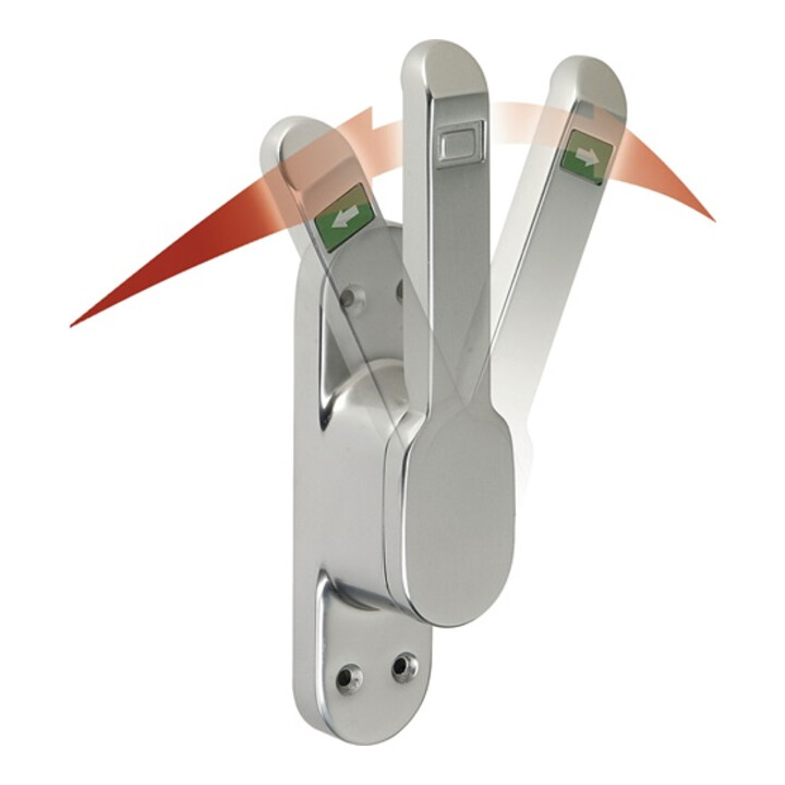 motorisation de porte DENI VARIO DIN gauche / droite blanc LM.30mm tige 10mm