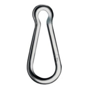 Mousqueton DIN 5299, forme C L. 100 mm épaisseur du fil 10 mm cap.charge 350 kg