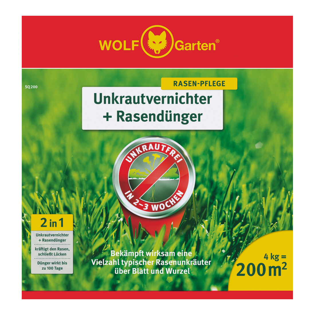 MTD Unkrautvernichter + Rasendünger für 200m²