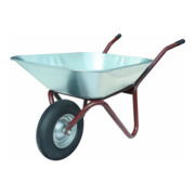 müba Brouette de chantier 85 L avec roue en nylon