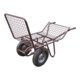 müba Chariot polyvalent avec plateau grillagé et 2 roues-3