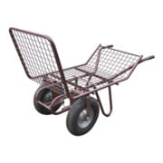 müba Chariot polyvalent avec plateau grillagé et 2 roues-3
