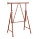 müba Échafaudage chevalet peint L 1,20m H 0,75-1,30m-1