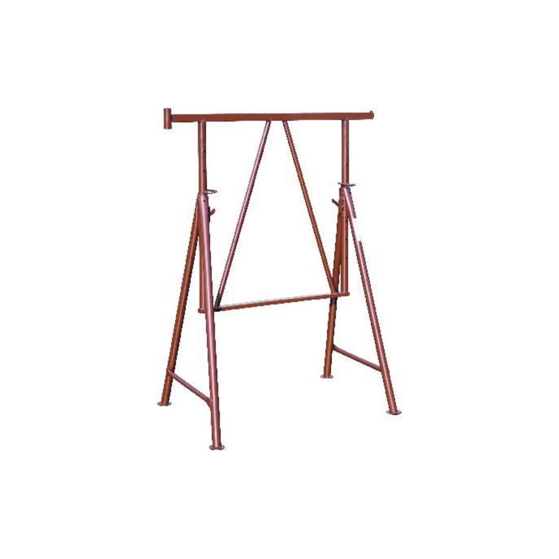 müba Échafaudage chevalet peint L 1,20m H 0,75-1,30m
