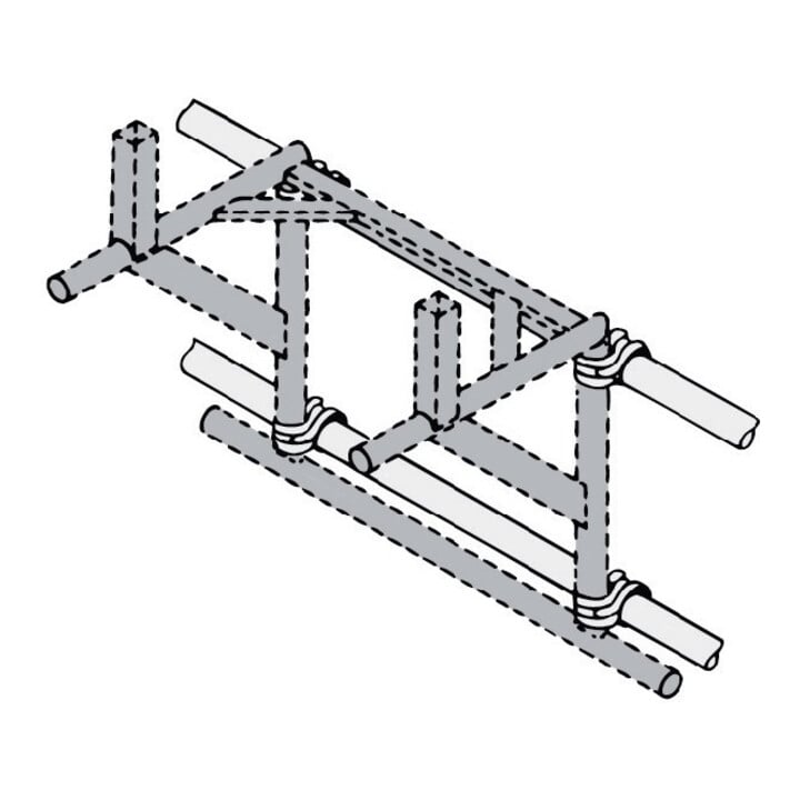 müba Fixation d’échafaudage pour structure porteuse