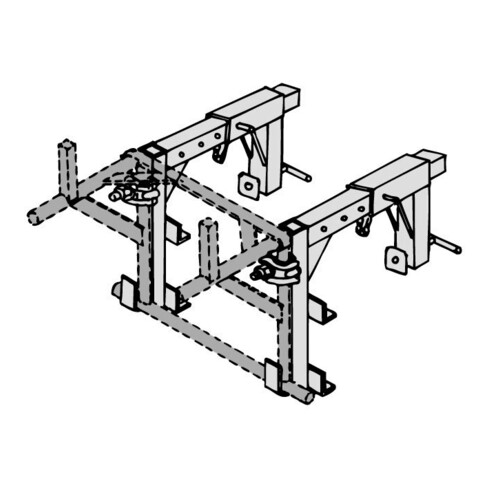 müba Support de parapet pour châssis porteur