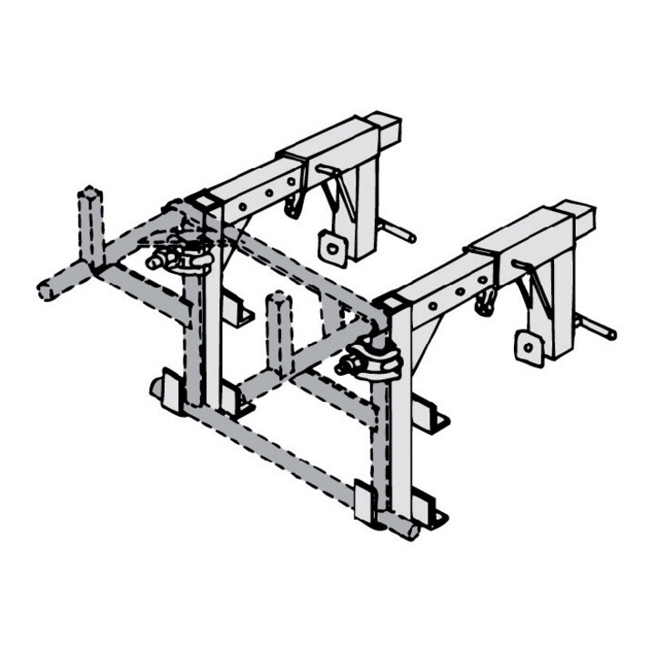 müba Support de parapet pour châssis porteur