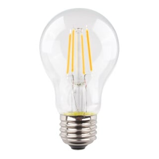 MÜLLER LICHT LED Birne 7.5W (60W) E27 806lm 2700K Retro-LED HD LED Birne 7.5W (60W) E27, 10 Stück