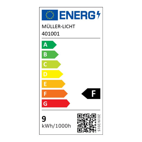 MÜLLER LICHT Ampoule LED 9W (60W) E27 806 lm 200° 2700K