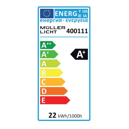 MÜLLER LICHT Lampe tube LED G13 22W 220-240V 2000lm 4000K 1500mm MÜLLER-LICHT