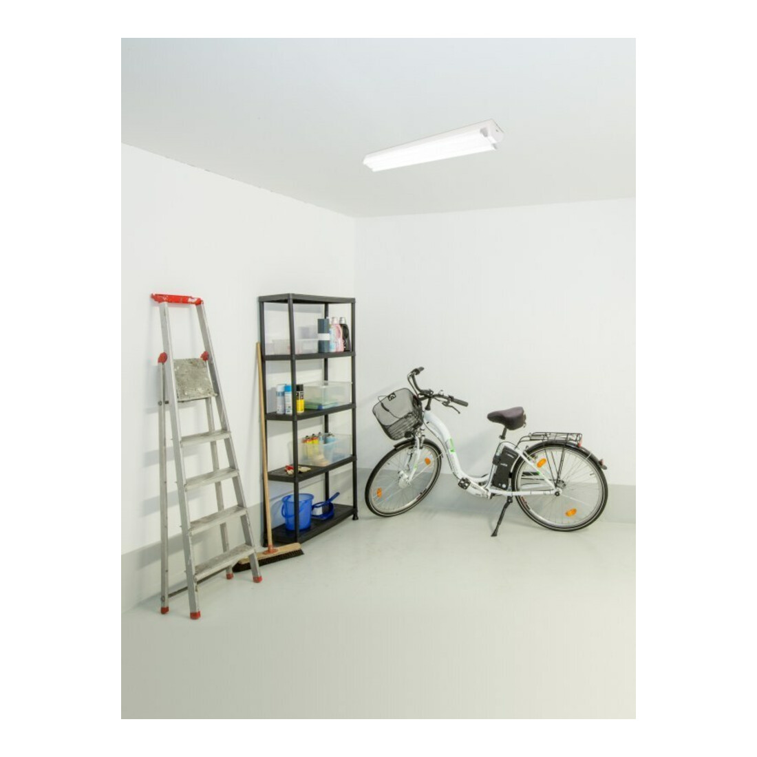 Müller-Licht LED Lampe d'atelier Basic 2/150 blanc 70W 6100lm 4000K