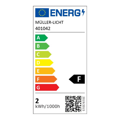 MÜLLER LICHT LED Lampe pour réfrigérateur 2W (19W) E14 245lm 180° 2700K