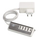 Multi chargeur Brennenstuhl estilo USB avec 1,5m de câble textile 4x chargeur USB type A + 1x type C-4