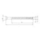 MULTI-MONTI F A5 7,5 x 115, tête fraisée, T-Drive, 50 pcs.-2