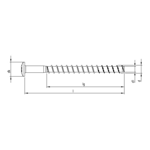 MULTI-MONTI P A5 7,5 x 115, Tête ronde, T-Drive, 50 pcs.