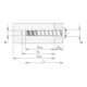 MULTI-MONTI P A5 7,5 x 115, Tête ronde, T-Drive, 50 pcs.-4