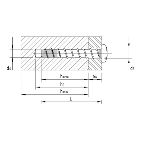 MULTI-MONTI P A5 7,5 x 115, Tête ronde, T-Drive, 50 pcs.