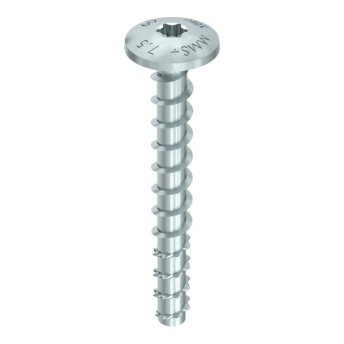 Heco MULTI-MONTI-plus MS ancrage pour rail de montage T-Drive A3K 7,5 mm