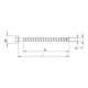 MULTI-MONTI-plus S 16,0 x 80, tête hexagonale, A2K, 25 pcs. (MMS-plus-S-16,0x80)