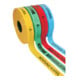 Multicoll Ruban de signalisation pour chemins de câbles L250 m I40 mm, inscription Attention câble-1