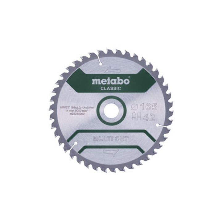 MultiCutClassic Metabo 165x20 42 FZ/TZ 5°