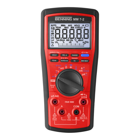 Multimeter MM 7-2 1000 V TRUE RMS BENNING