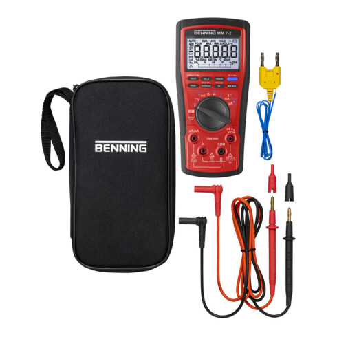 Multimeter MM 7-2 1000 V TRUE RMS BENNING