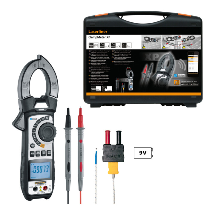 Multimètre à pinces de courant Laserliner ClampMeter XP