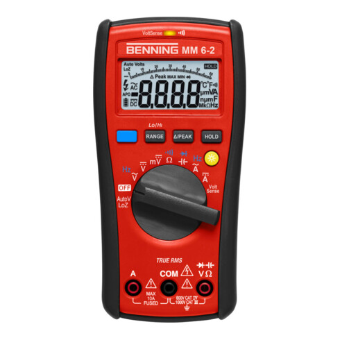 Multimètre MM 6-2 0,0001-1000 V AC/DC 1mA-10A courant continu / alternatif Volts