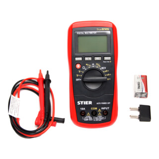 Multimètre numérique STIER 4 V – 600 V AC / 0,400 mV – 600 V DC CAT IV 600 V