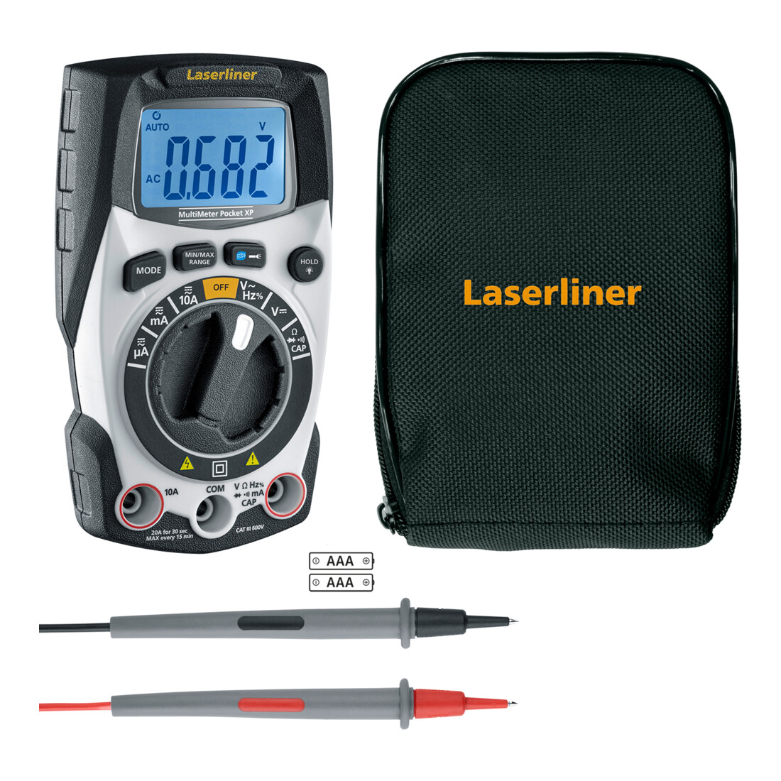 Multimètre professionnel Laserliner MultiMeter Pocket XP