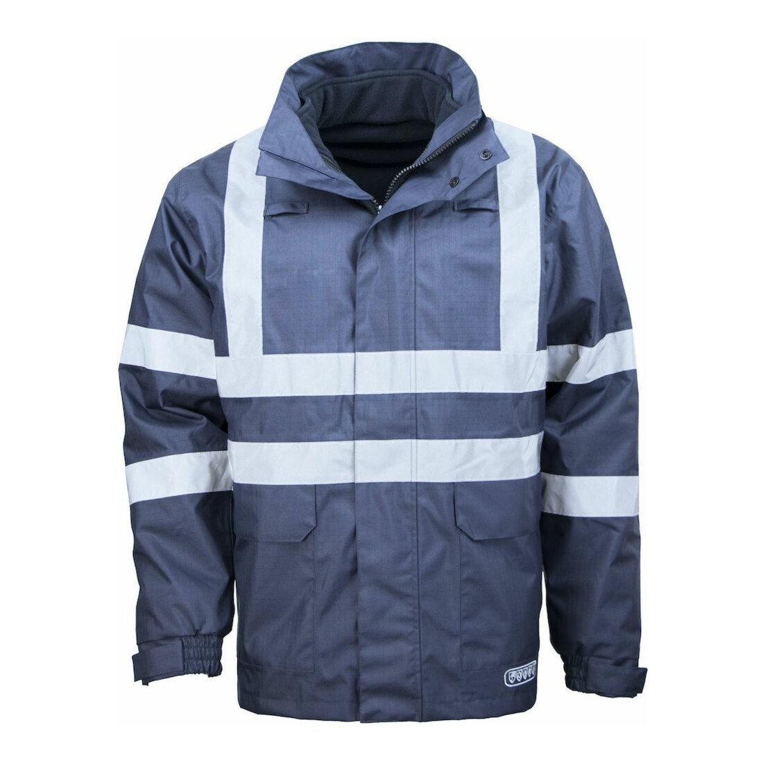 Multinorm-Parka 3850B blau, Reflex, Gr. M Gr. M