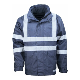 Multinorm-Parka 3850B bleu, réflecteur, taille 2XL