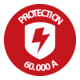 Multiprise de protection contre les surtensions Brennenstuhl Premium-Line 60.000A avec fonction de charge USB 6 prises noir 3m H05VV-F3G1,5-2