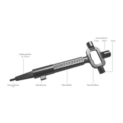 Multischlüssel 739S vern.DIN L/R 1 BEVER