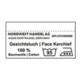 Mundschutzmasken en coton réutilisables lavables/ébouillantables