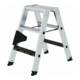 MUNK A-Stehleiter 250kg beids.clip-step R13 3 Stufen-1
