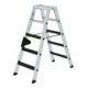 MUNK A-Stehleiter 250kg beids.clip-step R13 5 Stufen-1
