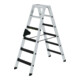 MUNK A-Stehleiter 250kg beids.clip-step R13 6 Stufen-1