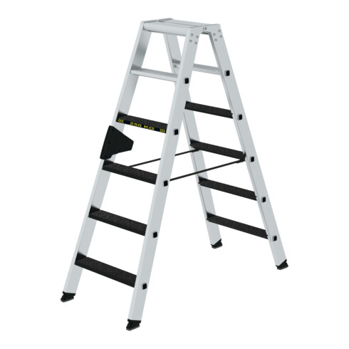 MUNK A-Stehleiter 250kg beids.clip-step R13 6 Stufen