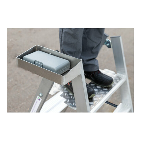 MUNK Ablageschale für Klapptritt beidseitig begehbar