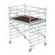 MUNK Aluminium-Klappgerüst mit Dreifach Plattform-1