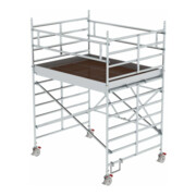 MUNK Aluminium-Klappgerüst mit Dreifach Plattform