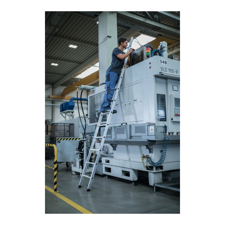 MUNK Aluminium-Anlegeleiter 12 Sprossen