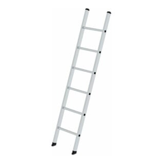 MUNK Aluminium-Sprossen-Anlegeleiter ohne Traverse