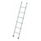 MUNK Aluminium-Sprossen-Anlegeleiter ohne Traverse-1