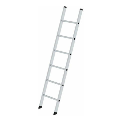 MUNK Aluminium-Sprossen-Anlegeleiter ohne Traverse