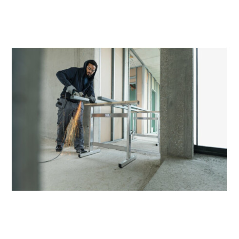 MUNK Aluminium-Arbeitsbock höhenverstellbar