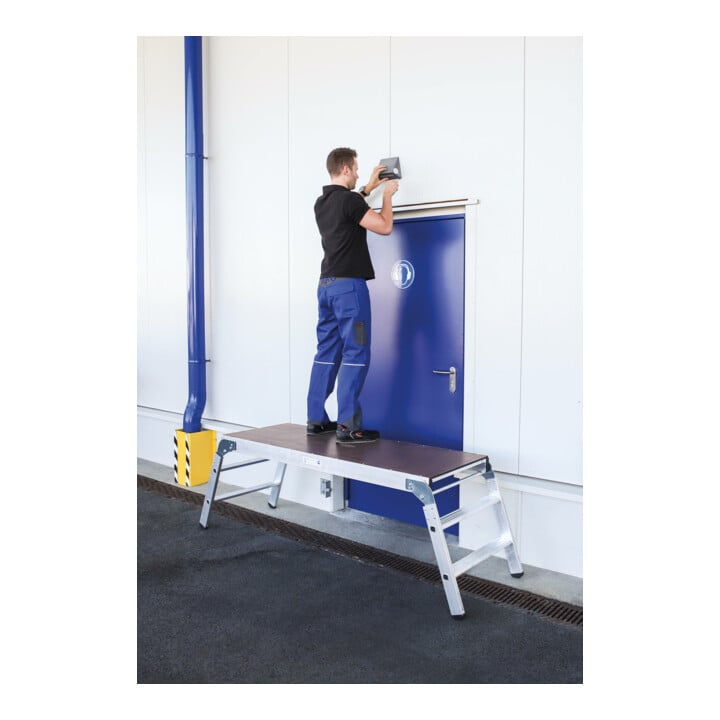 MUNK Aluminium-Arbeitsdiele klappbar nach DIN EN 14183