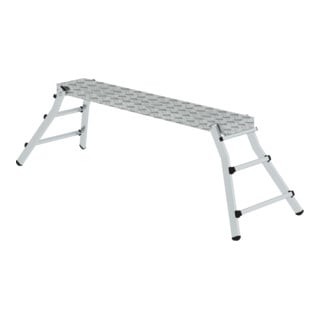 MUNK Aluminium-Arbeitsdiele ML mit Klappfüßen